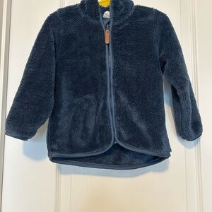 H&M Kids Fleece Sweater - Dark Blue